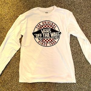 Vans shirt- size medium